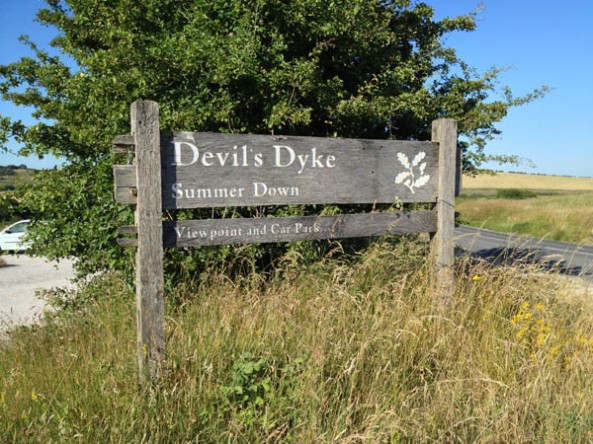 Devil's Dyke, Summer Down, UK, © J. L. Stapleton. 18th March 2013