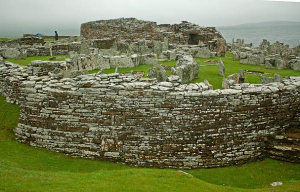 Broch of Gurness, Orkney mainland. © J. Lynn Stapleton, 28th July 2013