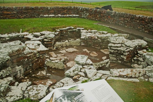 A Pictish Farm, Broch of Gurness, Orkney Mainland. © J. Lynn Stapleton, 28th July 2013