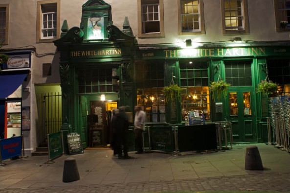 White Hart Inn Pub, Edinburgh, UK. © J. Lynn Stapleton, 25th July 2013