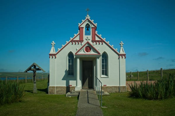 Italian Chapel, Lamb Holm, Orkney. © J. Lynn Stapleton, 27th July 2013