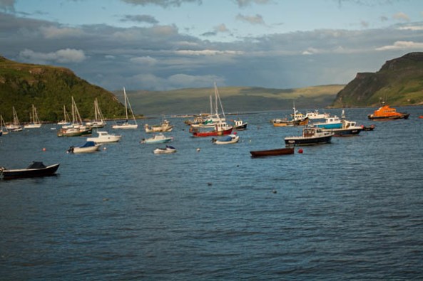 Portree Harbour, Portree, Isle of Skye, Scotland. ©  J. Lynn Stapleton, 2nd August 2013