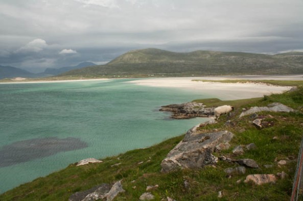 Seilebost Beach, Harris, Scotland. © J. Lynn Stapleton, 2nd August 2013