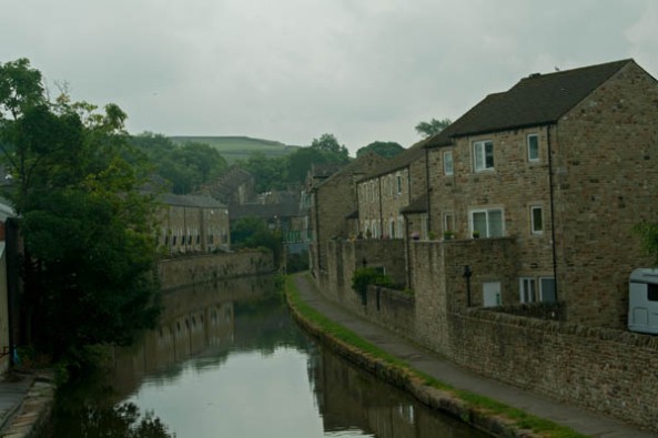 Another section of the Canal, Skipton, UK. © J. Lynn Stapleton, 24th July 2013