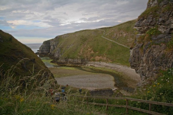 Smoo Cave, near Durness, Scotland. ©  J. Lynn Stapleton, 29th July 2013