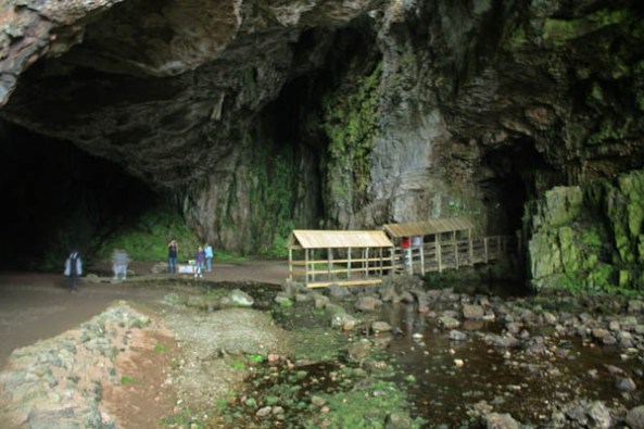 Smoo Cave, near Durness, Scotland. ©  J. Lynn Stapleton, 29th July 2013