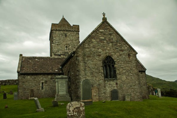 St. Clement's Church, Rodel, Harris, Scotland. © J. Lynn Stapleton, 2nd August 2013