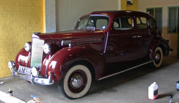 Cars, Bletchley Park Museum, Milton-Keynes, UK. © J. Lynn Stapleton, 6th August 2013