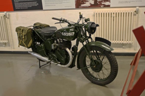 Messenger Bike, Bletchley Park Museum, Milton-Keynes, UK. © J. Lynn Stapleton, 6th August 2013