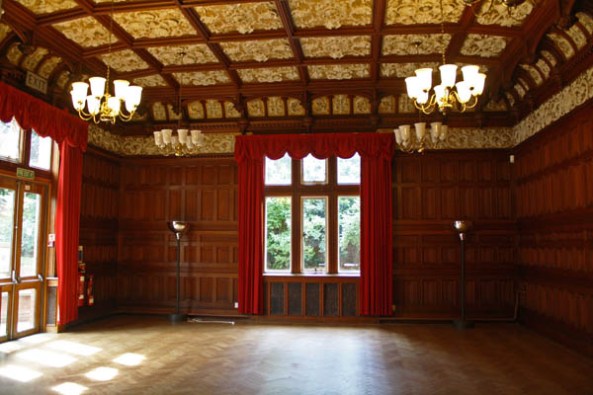 The Ballroom, Bletchley Park Mansion, Milton Keynes, UK. © J. Lynn Stapleton, 6th August 2013