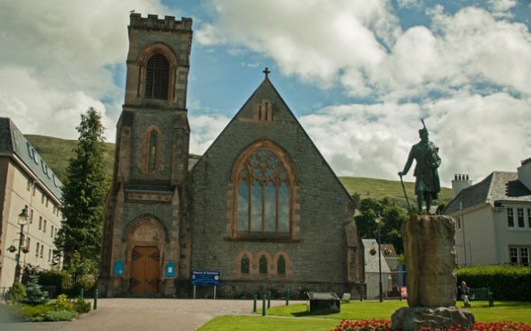 Duncansburgh MacIntosh Parish, Church of Scotland, Fort William, Scotland. © J. Lynn Stapleton, 4th August, 2013