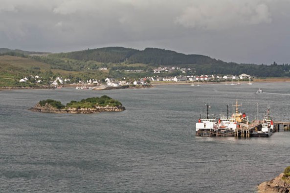 Kyle of Lochalsh, Scotland. ©  J. Lynn Stapleton, 4th August, 2013