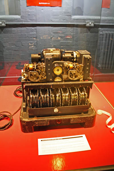 Lorenz Schlusselzusatz Cypher machine, Bletchley Park Museum, Milton-Keynes, UK. © J. Lynn Stapleton, 6th August 2013