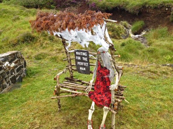 Scarecrow, Tattie Bogle Scarecrow Festival, Isle of Skye, Scotland. © J. Lynn Stapleton, 4th August, 2013