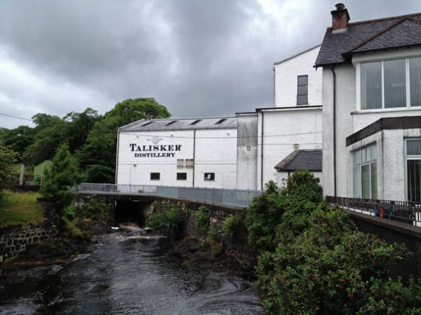 Talisker Whiskey Distillery, Carbost, Isle of Skye, Scotland. © J. Lynn Stapleton, 3rd August, 2013